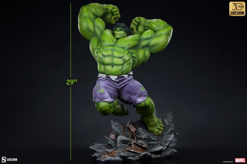 Marvel Premium Format Hulk (Classic) 1/4 Scale Statue Gallery Image 14