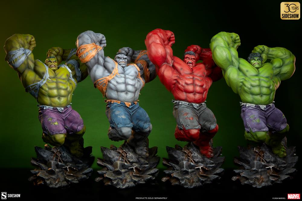 Marvel Premium Format Hulk (Classic) 1/4 Scale Statue Gallery Image 16