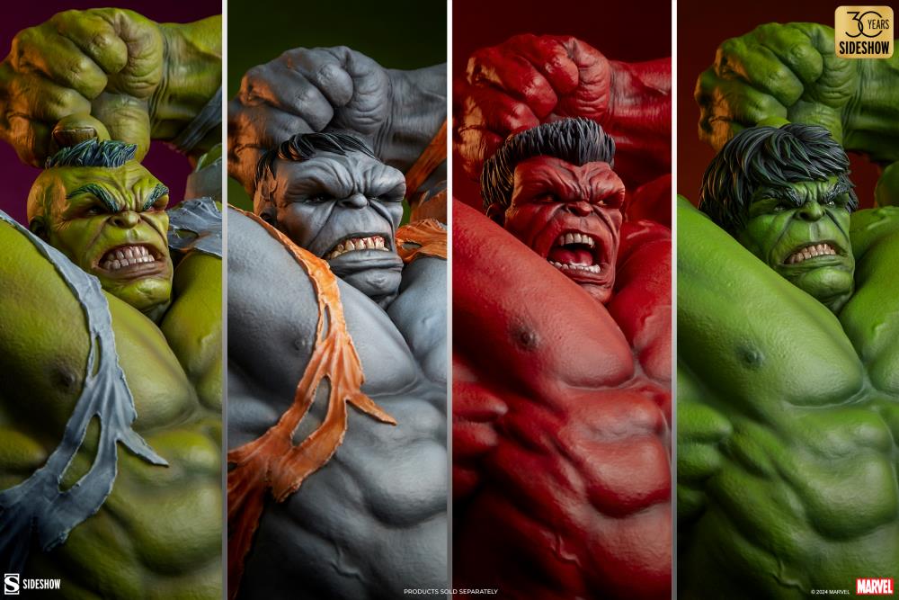 Marvel Premium Format Hulk (Classic) 1/4 Scale Statue Gallery Image 17