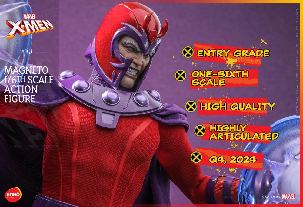 X-Men HS02 Magneto 1/6th Scale Collectible Figure Gallery Image 17