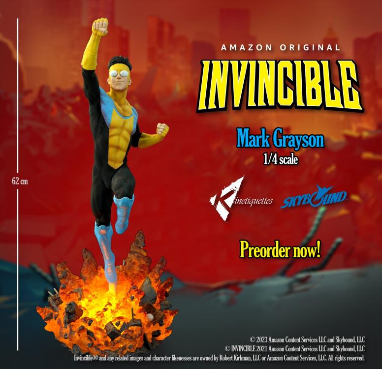 Invincible Mark Grayson 1/4 Scale Statue Gallery Image 16