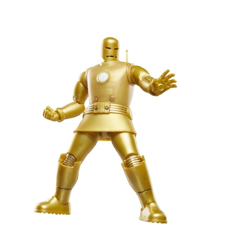 Tales of Suspense Marvel Legends Retro Collection Iron Man (Model 01 - Gold) Action Figure Gallery Image 4