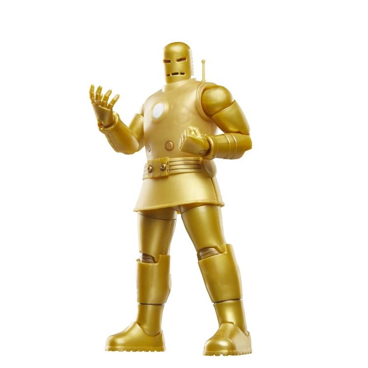 Tales of Suspense Marvel Legends Retro Collection Iron Man (Model 01 - Gold) Action Figure Gallery Image 5