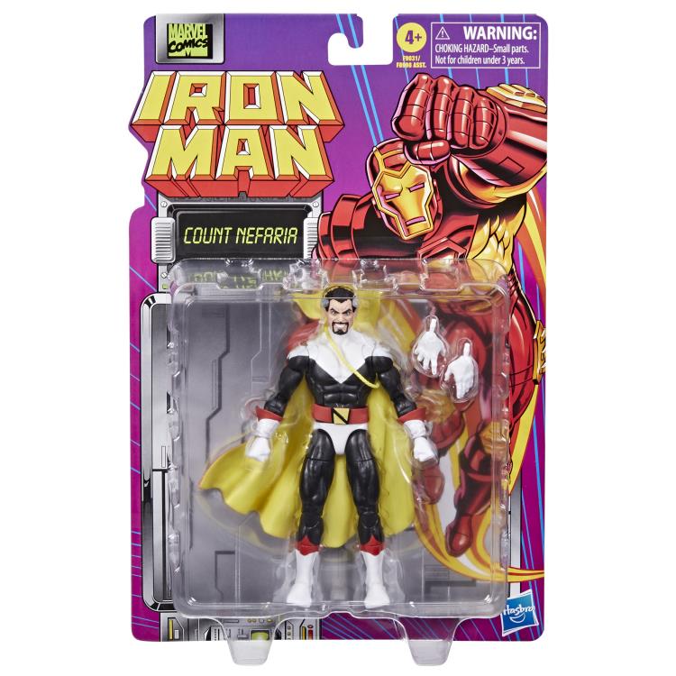 Iron Man Marvel Legends Retro Collection Count Nefaria Action Figure Gallery Image 10