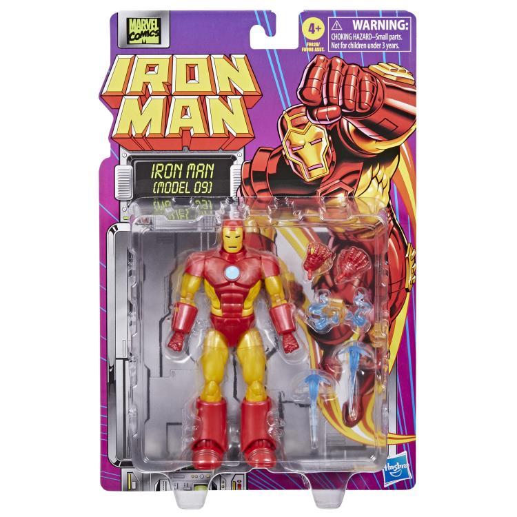 Iron Man Marvel Legends Retro Collection Iron Man (Model 09) Action Figure Gallery Image 10