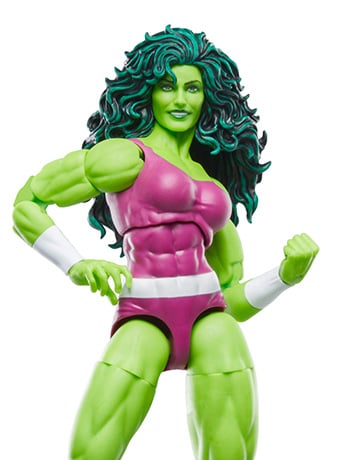 Iron Man Marvel Legends Retro Collection She-Hulk Action Figure Gallery Image 2