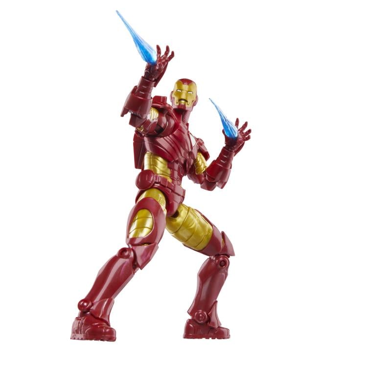 The Invincible Iron Man Marvel Legends Retro Collection Iron Man (Model 20) Action Figure Gallery Image 6