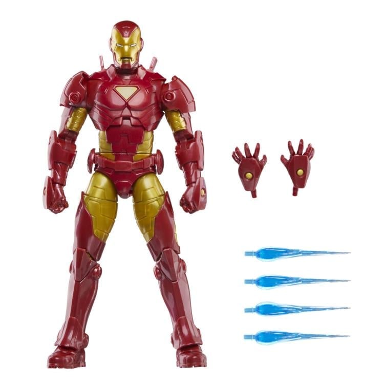 The Invincible Iron Man Marvel Legends Retro Collection Iron Man (Model 20) Action Figure Gallery Image 9
