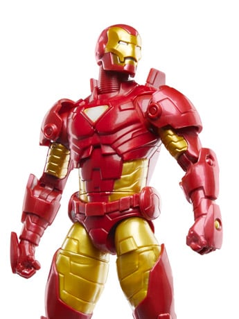 The Invincible Iron Man Marvel Legends Retro Collection Iron Man (Model 20) Action Figure Gallery Image 2