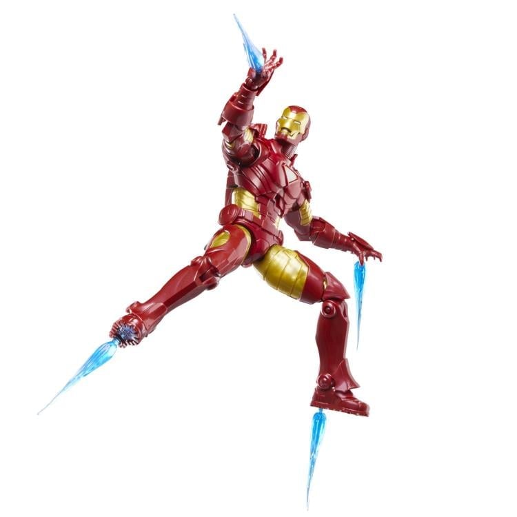 The Invincible Iron Man Marvel Legends Retro Collection Iron Man (Model 20) Action Figure Gallery Image 5
