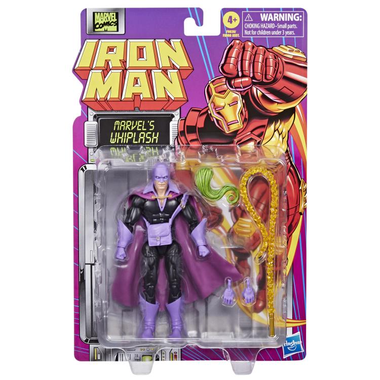 Iron Man Marvel Legends Retro Collection Whiplash Action Figure Gallery Image 9