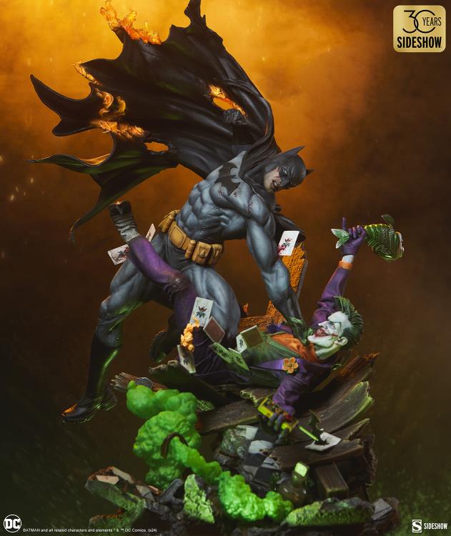 DC Comics Premium Format Batman vs The Joker: Eternal Enemies Statue Gallery Image 17