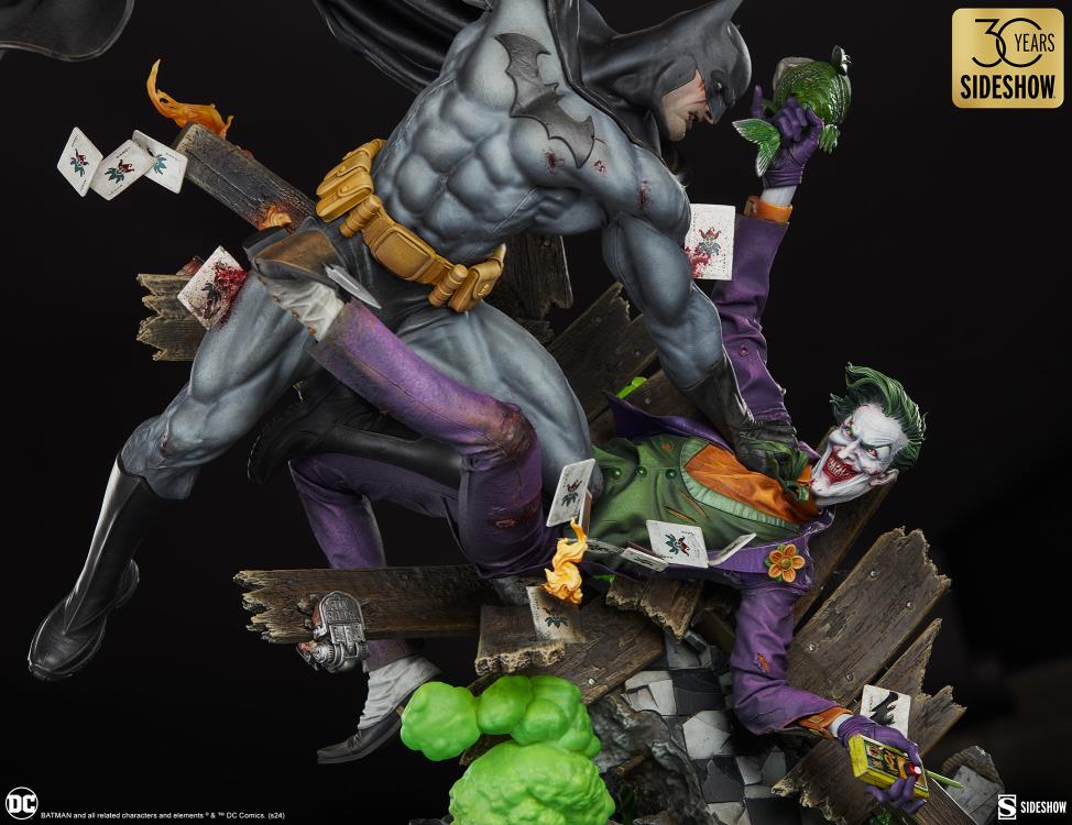DC Comics Premium Format Batman vs The Joker: Eternal Enemies Statue Gallery Image 7
