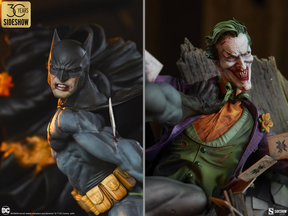 DC Comics Premium Format Batman vs The Joker: Eternal Enemies Statue Gallery Image 11