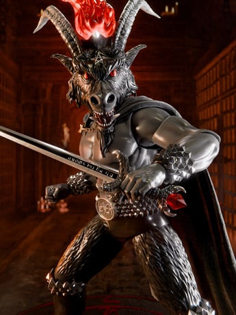 Slayer ULTIMATES! Minotaur (Black Magic) Action Figure Gallery Image 2
