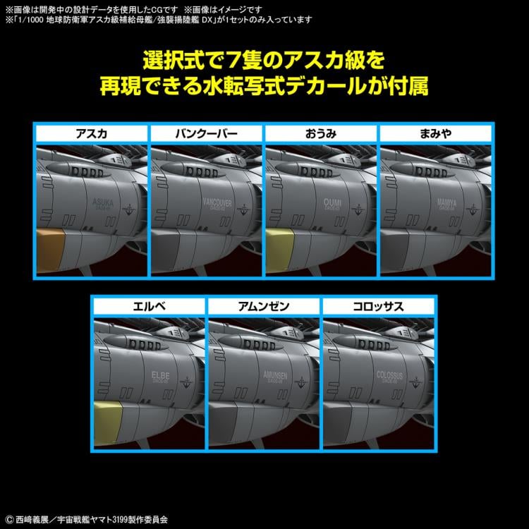 Be Forever Yamato: REBEL 3199 Earth Defense Force Asuka Class