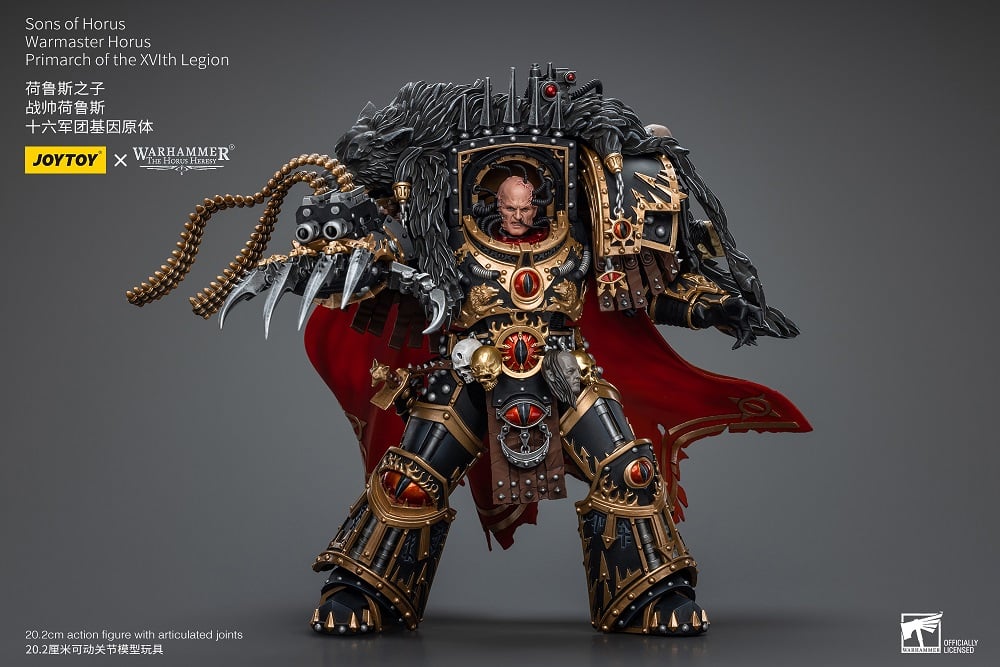 Warhammer: The Horus Heresy Sons of Horus Warmaster Horus, Primarch of the XVLth Legion 1/18 Scale Action Figure Gallery Image 10