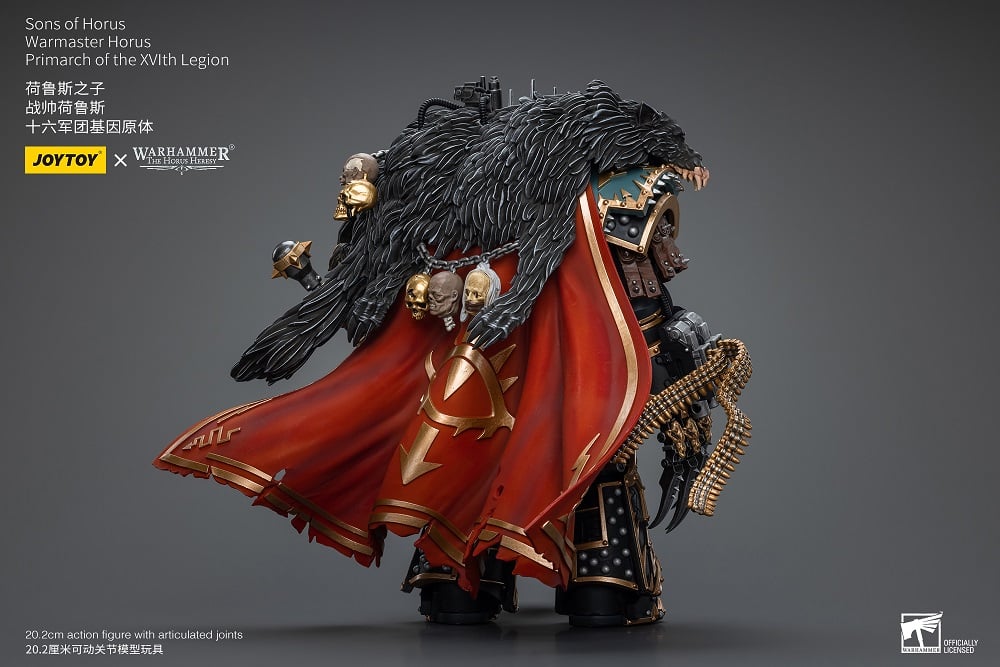 Warhammer: The Horus Heresy Sons of Horus Warmaster Horus, Primarch of the XVLth Legion 1/18 Scale Action Figure Gallery Image 11