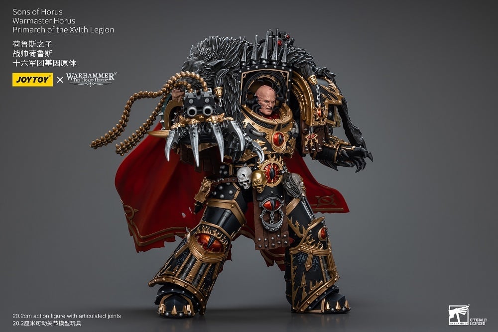 Warhammer: The Horus Heresy Sons of Horus Warmaster Horus, Primarch of the XVLth Legion 1/18 Scale Action Figure Gallery Image 9
