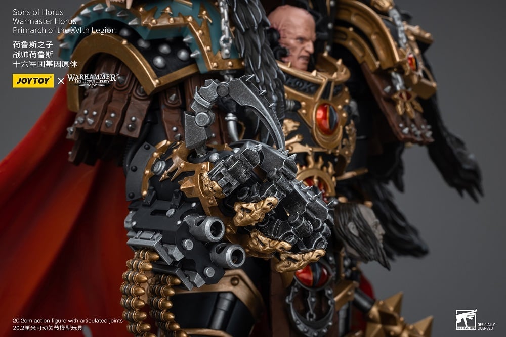 Warhammer: The Horus Heresy Sons of Horus Warmaster Horus, Primarch of the XVLth Legion 1/18 Scale Action Figure Gallery Image 15