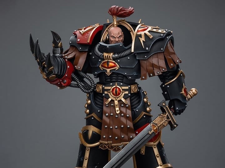 Warhammer: The Horus Heresy Sons of Horus Ezekyle Abaddon, First Captain of the XVLth Legion 1/18 Scale Action Figure Gallery Image 1