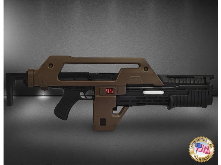 Aliens Stunt M41A1 Pulse Rifle Prop Replica Brown Bess Gallery Image 1