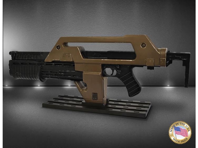 Aliens Stunt M41A1 Pulse Rifle Prop Replica (Brown Bess Weathered) Gallery Image 4