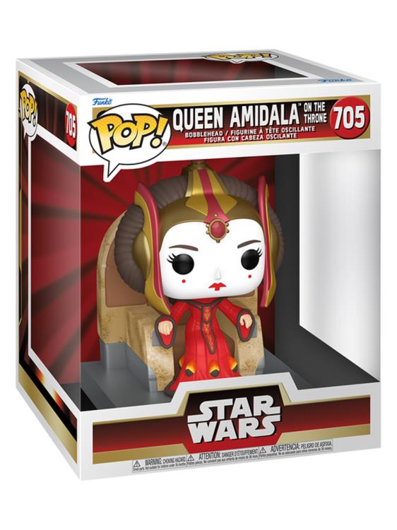 Pop! Deluxe: Star Wars: The Phantom Menace 25th Anniversary Amidala on Throne Gallery Image 4