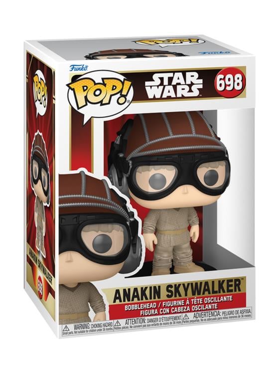Pop! Star Wars: The Phantom Menace 25th Anniversary Anakin Skywalker (Pod Racer Helmet) Gallery Image 4