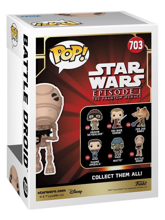 Pop! Star Wars: The Phantom Menace 25th Anniversary Battle Droid Gallery Image 5