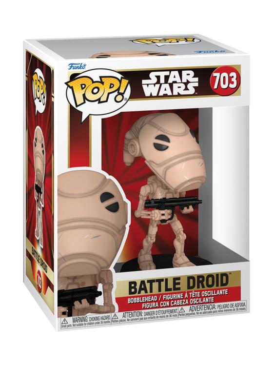 Pop! Star Wars: The Phantom Menace 25th Anniversary Battle Droid Gallery Image 4