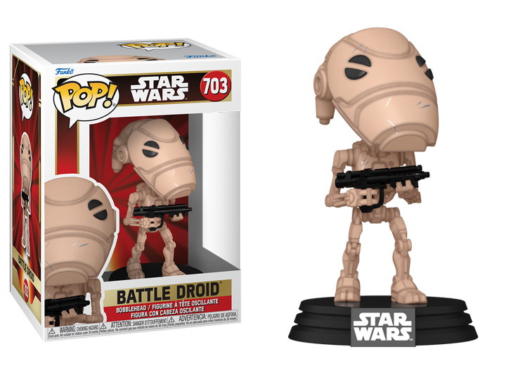 Pop! Star Wars: The Phantom Menace 25th Anniversary Battle Droid Gallery Image 1