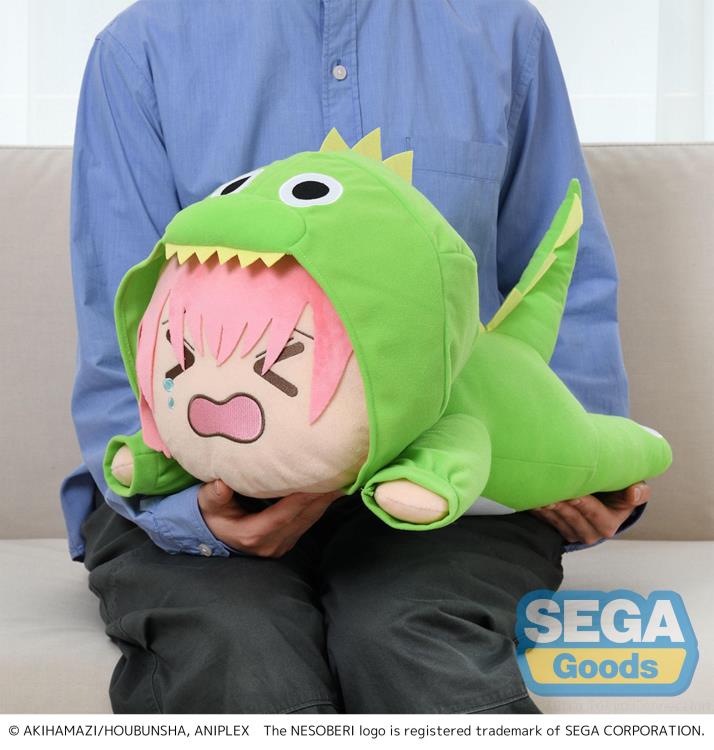 Bocchi the Rock! Hitori Gotoh (Approval Desire Monster) Laying Down Mega Jumbo Plush Gallery Image 3