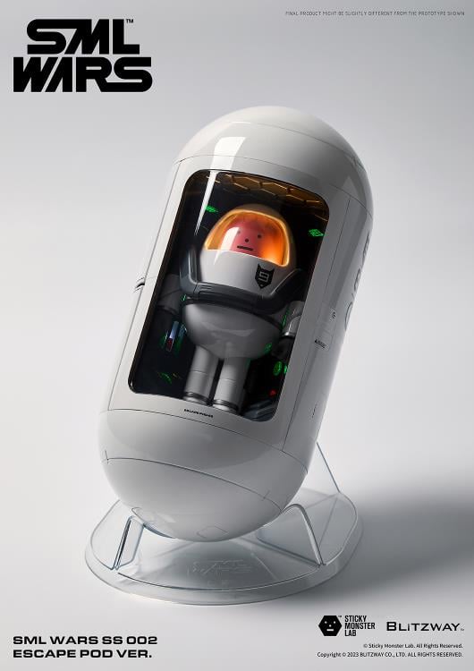 SML Wars SS 002 Escape Pod (Full Set Ver.) Art Toy Gallery Image 3