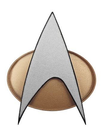 Star Trek: The Next Generation Communicator Badge Replica with Sounds Gallery Image 2
