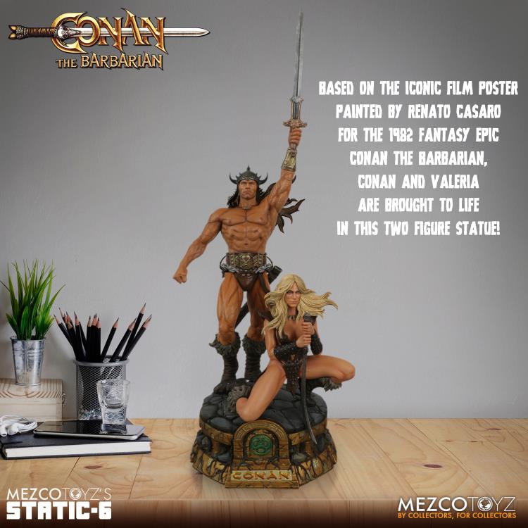Conan the Barbarian Static-6 Conan and Valeria 1/6 Scale Statue Gallery Image 16