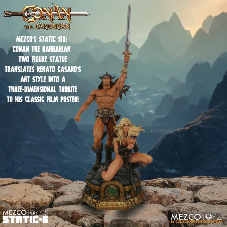 Conan the Barbarian Static-6 Conan and Valeria 1/6 Scale Statue Gallery Image 3