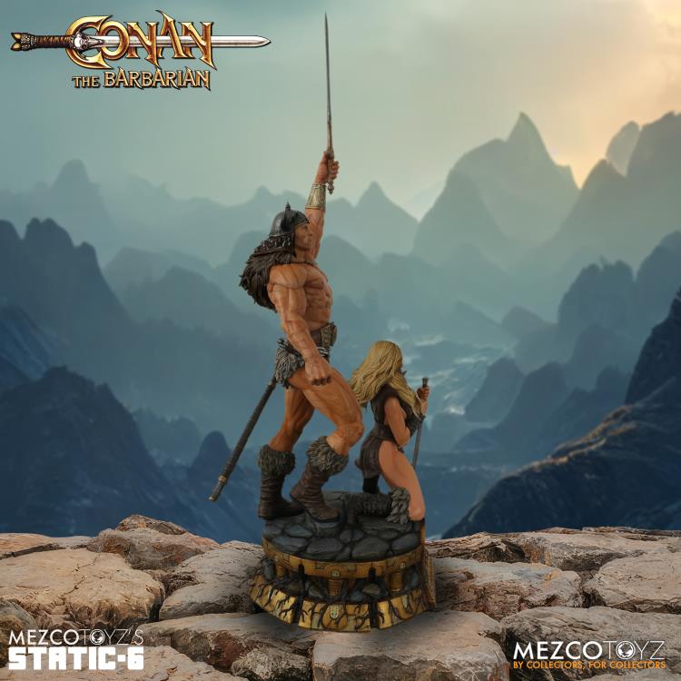 Conan the Barbarian Static-6 Conan and Valeria 1/6 Scale Statue Gallery Image 4