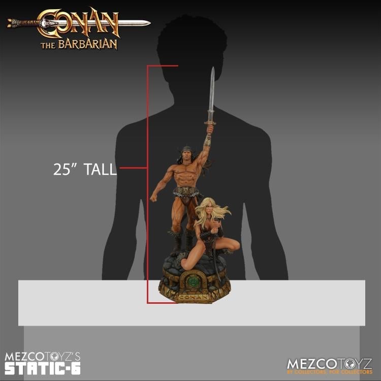 Conan the Barbarian Static-6 Conan and Valeria 1/6 Scale Statue Gallery Image 18