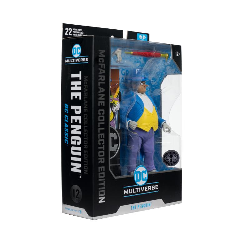 DC Classic DC Multiverse Collector Edition The Penguin Platinum (Chase) Action Figure Gallery Image 13