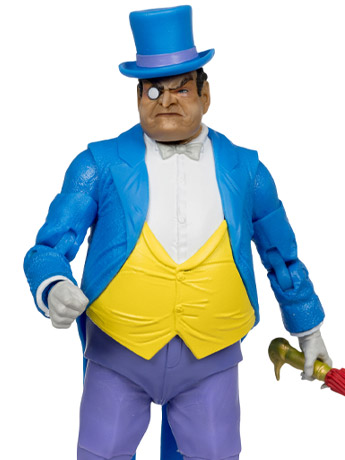 DC Classic DC Multiverse Collector Edition The Penguin Platinum (Chase) Action Figure Gallery Image 2