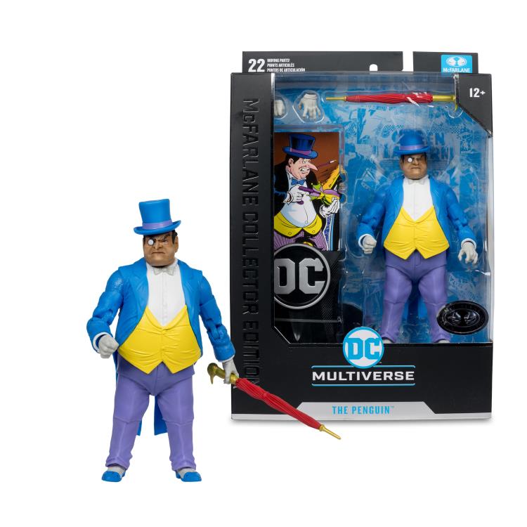 DC Classic DC Multiverse Collector Edition The Penguin Platinum (Chase) Action Figure Gallery Image 11