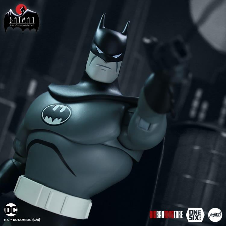Batman: The Animated Series Batman (Noir Ver.) 1/6 Scale BBTS Exclusive Limited Edition Figure Gallery Image 5