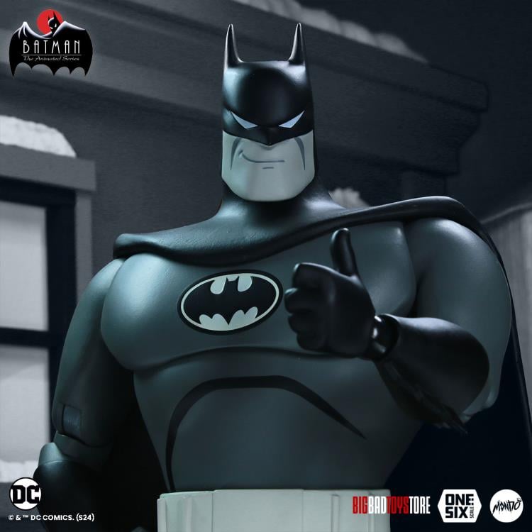 Batman: The Animated Series Batman (Noir Ver.) 1/6 Scale BBTS Exclusive Limited Edition Figure Gallery Image 12