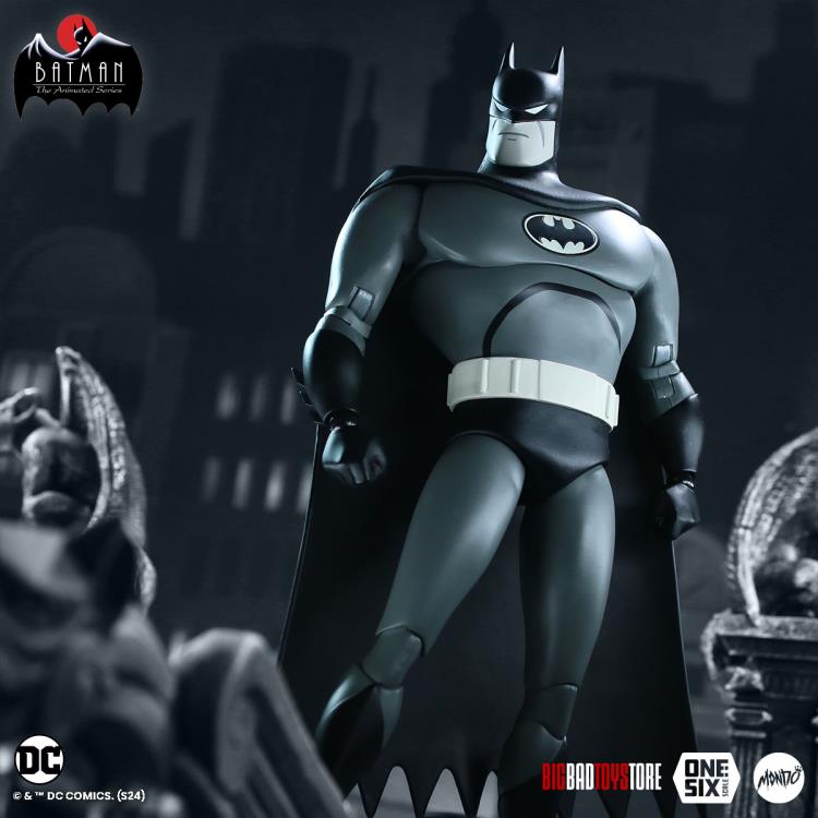Batman: The Animated Series Batman (Noir Ver.) 1/6 Scale BBTS Exclusive Limited Edition Figure Gallery Image 3