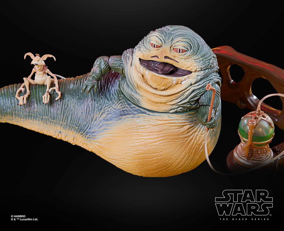 Star Wars 40th Anniversary The Black Series Jabba the Hutt (Return of the Jedi) Exclusive Set Gallery Image 5