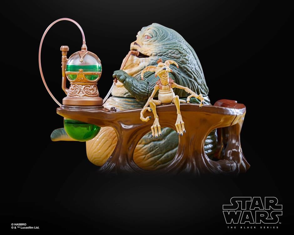 Star Wars 40th Anniversary The Black Series Jabba the Hutt (Return of the Jedi) Exclusive Set Gallery Image 6