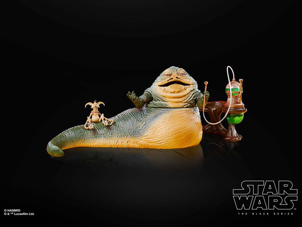 Star Wars 40th Anniversary The Black Series Jabba the Hutt (Return of the Jedi) Exclusive Set Gallery Image 3