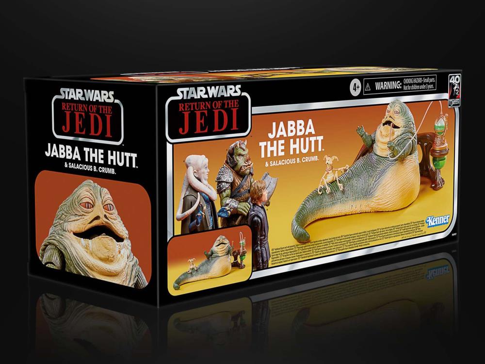 Star Wars 40th Anniversary The Black Series Jabba the Hutt (Return of the Jedi) Exclusive Set Gallery Image 9