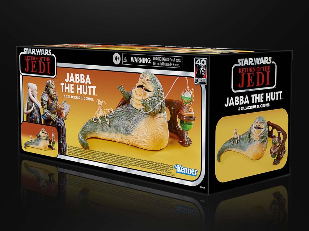 Star Wars 40th Anniversary The Black Series Jabba the Hutt (Return of the Jedi) Exclusive Set Gallery Image 10
